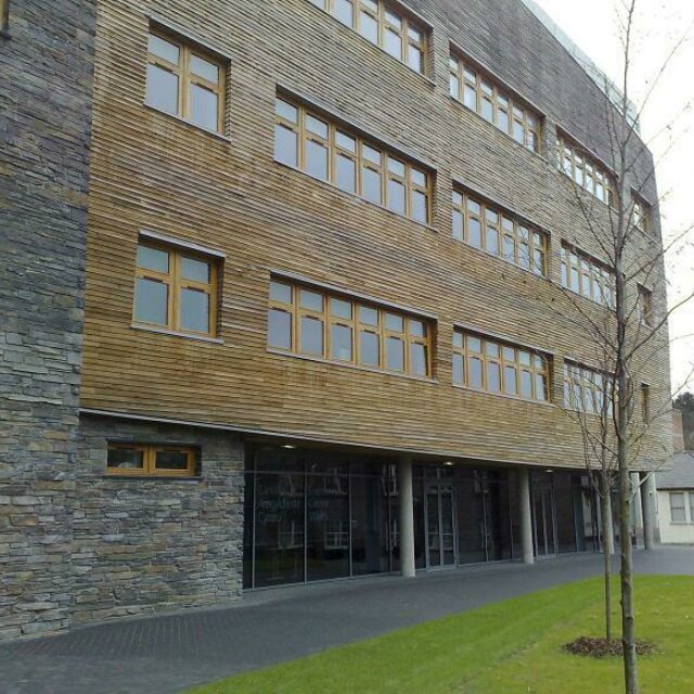 Rustic Walling Environment Centre Bangor | LLDSlate ltd