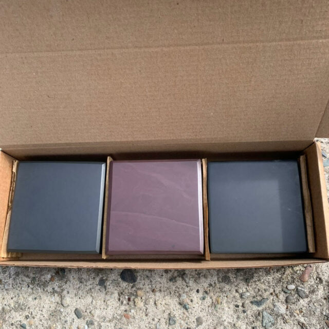 Welsh slate sample box
